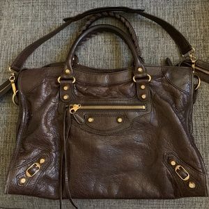 Balenciaga Dark Brown Handbag
